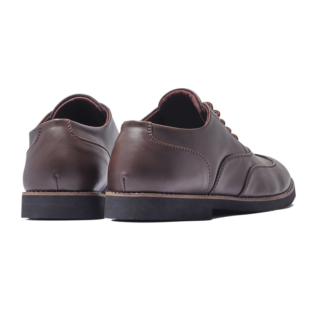 LINGARD BROWN |ManNeedMe x Lvnatica| Sepatu Pantofel Pria Formal Oxford Shoes ORIGINAL