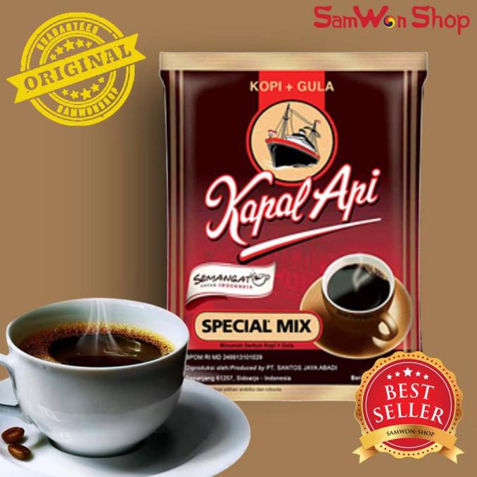 

Cantik Kapal Api Special Mix Kopi Instant 10 X 25 Gr Trendi