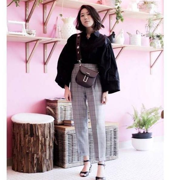 Siap Kirim.. Roxy Premium Set Blazer Pants Kotak / Outer Blazer Linen Blazer Kotak Casual / Blazer K