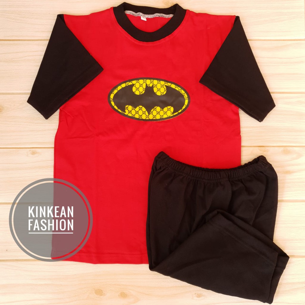 Setelan Kaos Anak / Baju Anak  size XL 7-8 tahun