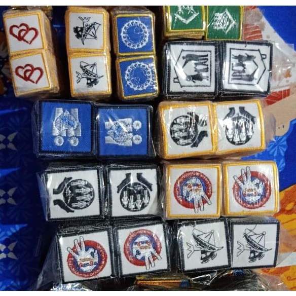 Badge Krida Saka Kencana bordir