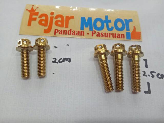 Baut monel model probolt gold mio fino