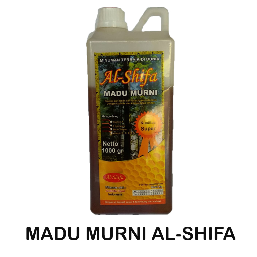 

al-shifa 1kg madu murni asli tanpa campuran pemanis