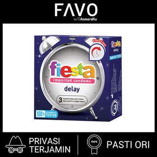 Image of Kondom Fiesta Delay isi 3 Pcs - Kondom Tahan Lama