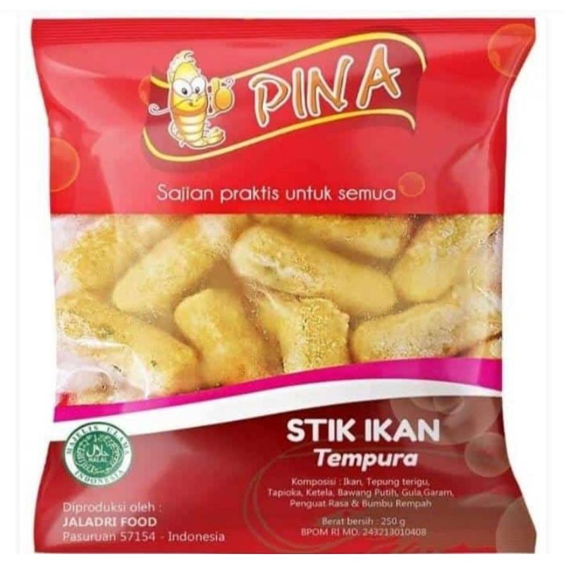 

PINA Stik Ikan 250gr