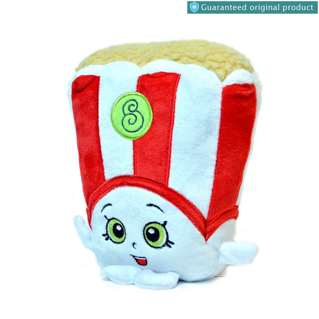 Boneka Bantal Anak Karakter Shopkins Plush Toy Poppy Corn Original