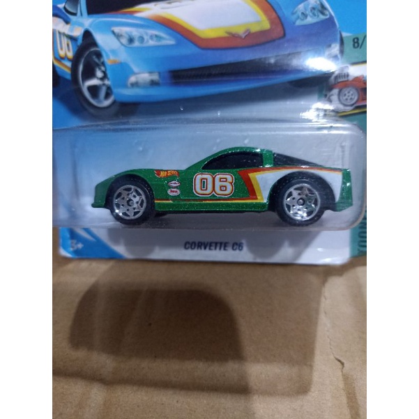 Mainan Mobil Anak Hotwheels Die Cast Type Corvette C6