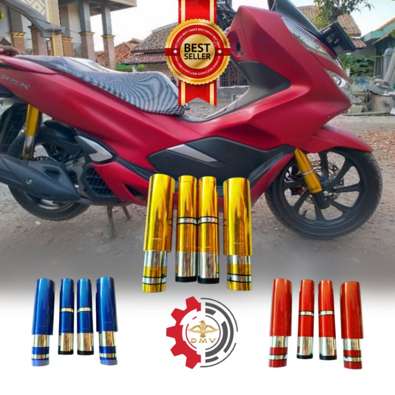 cover shock depan plus belakang pcx 150/160