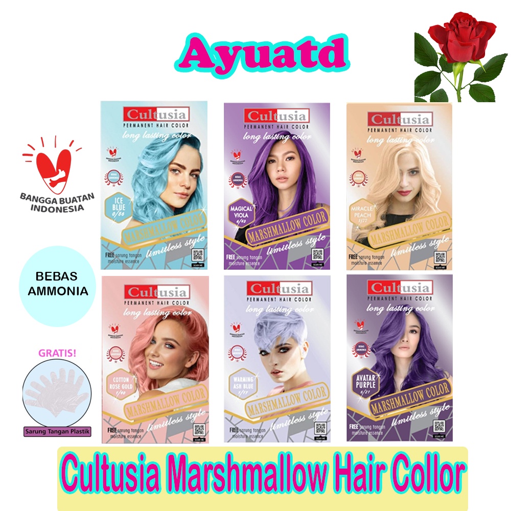 Cultusia Hair Marshmallow Color Permanent