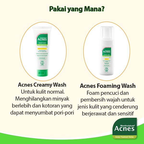 Original Acnes Creamy Wash Bpom Acne Facial Wash Acne Care Acnes Sabun Jerawat Ledi Mart Shopee Indonesia