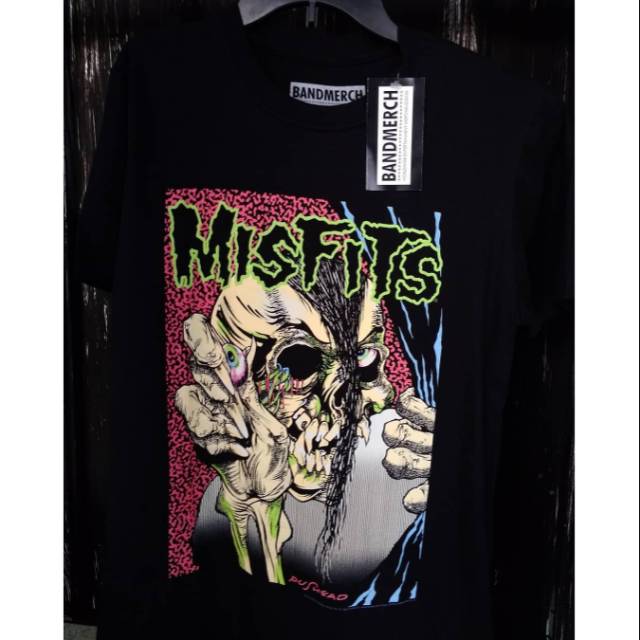 KAOS BAND OFFICIAL MISFITS PUSHEAD BY BANDMERCH