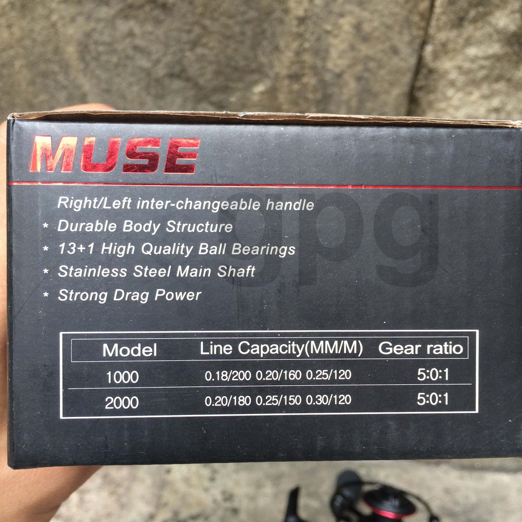 REEL LIZARD MUSE 2000 {POWER HANDLE} TERLARIS KUAT DAN HALUS