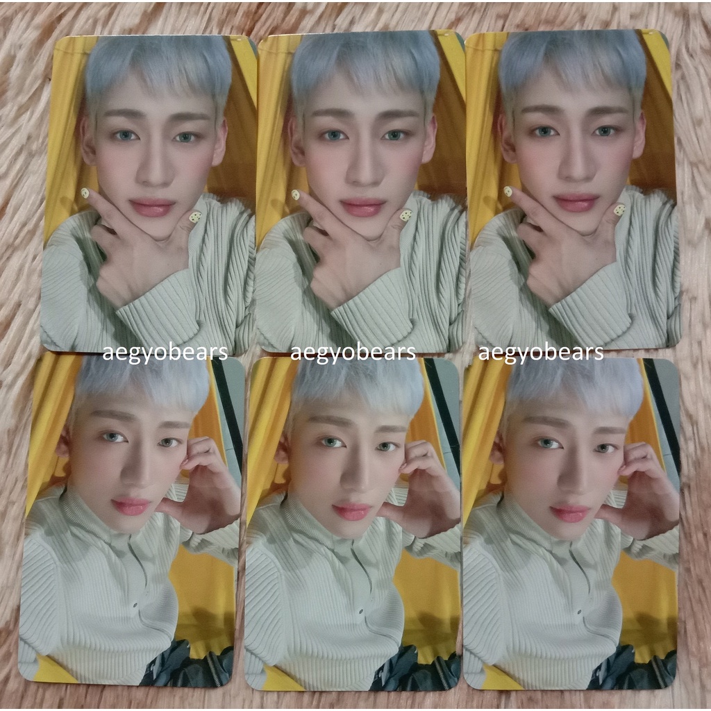 PHOTOCARD BAMBAM Y GLOBAL MUSIC BENEFIT VC VIDEO CALL B ALBUM GOT7