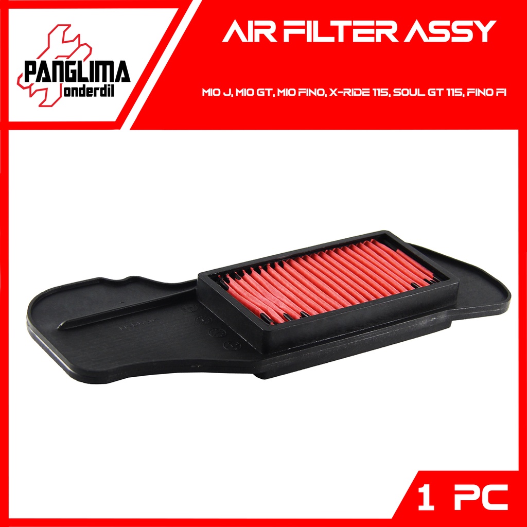 Filter Udara Yamaha Mio J-GT &amp; X-Ride Old &amp; Fino Lama &amp; Soul GT 115 Saringan-Air Filter Assy