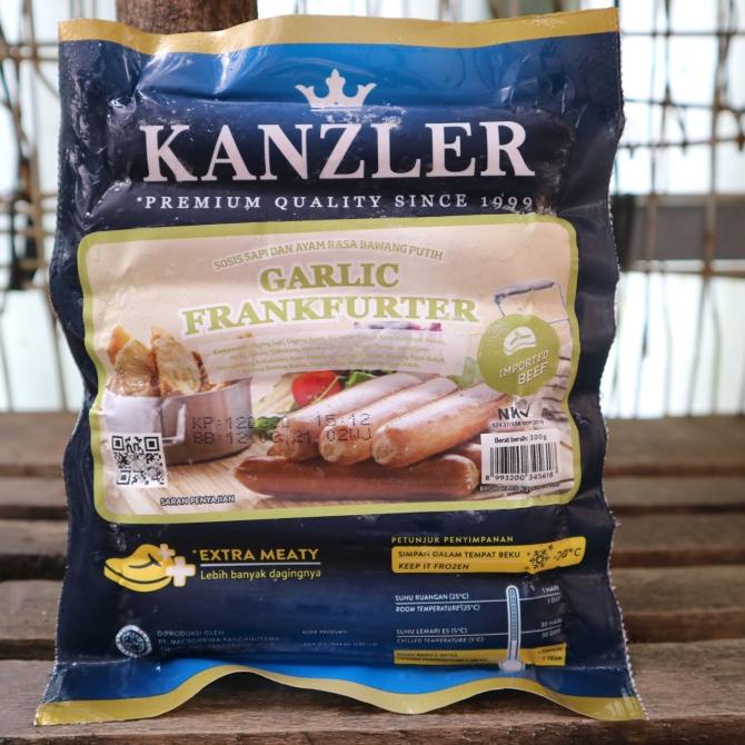 

windytriastuti13 Sosis Kanzler Garlic Frankfurter 300 gr TERLARIS TERPERCAYA ORIGINAL