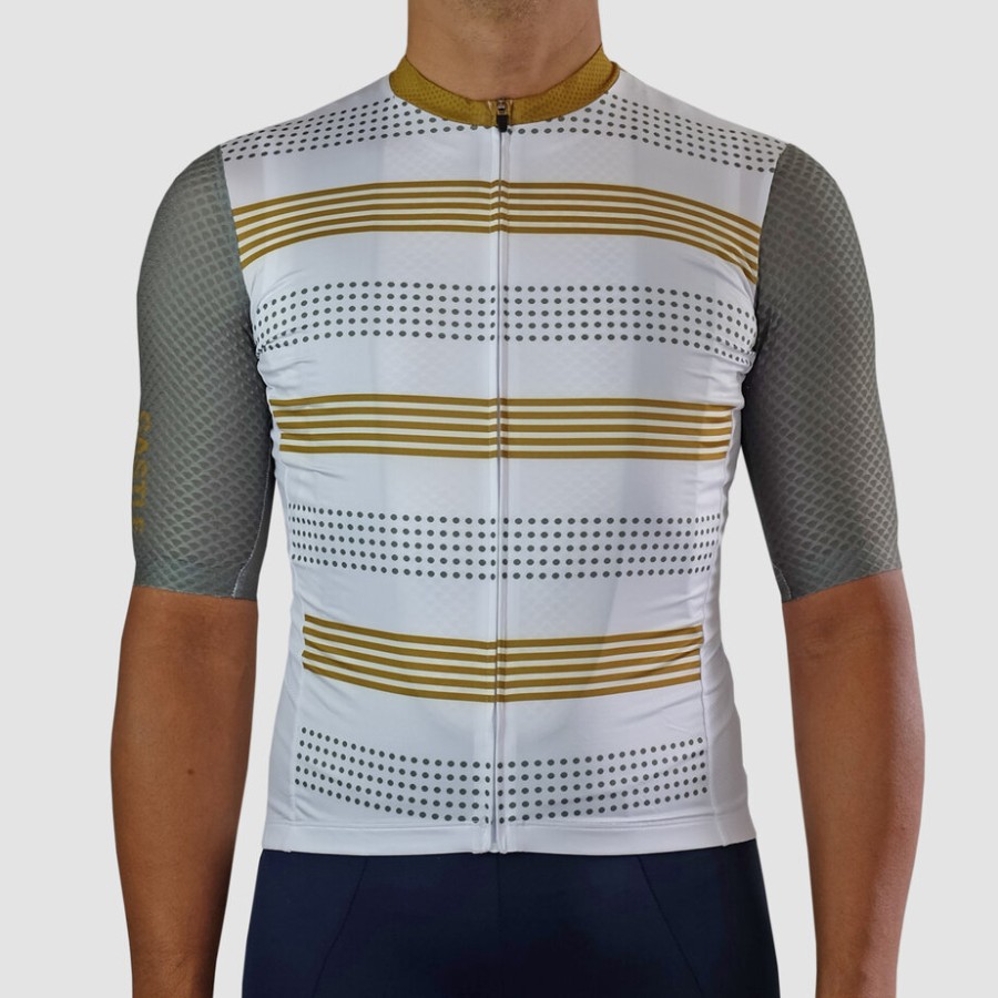 Baju Sepeda Castle Strike Cycling Jersey - Grey