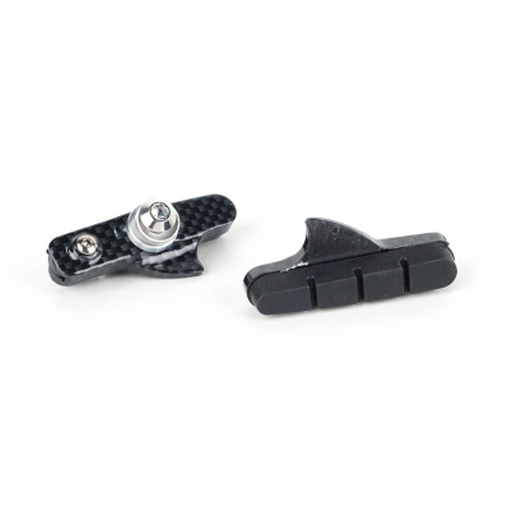 Brake Pad Karet Rem Carbon / Alloy + Dudukan Shimano 105 Ultegra Duraace