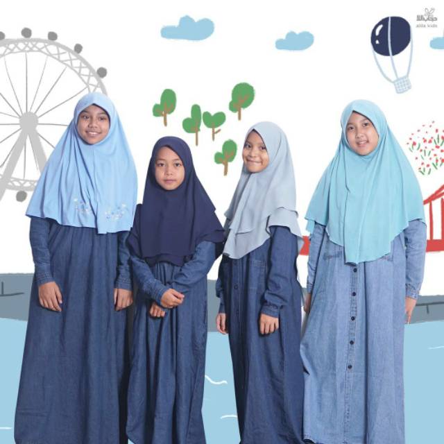 GAMIS DENIM KIDS by Hijab Alila