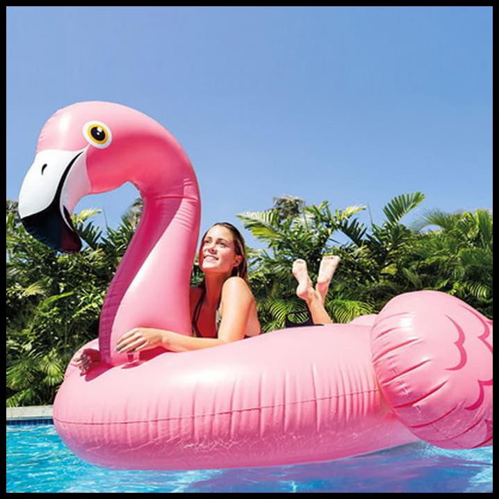 Magic Flamingo Floaty Ban Pelampung Raksasa