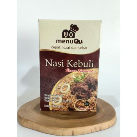 

beras basmati + bumbu nasi kebuli instan menuQu