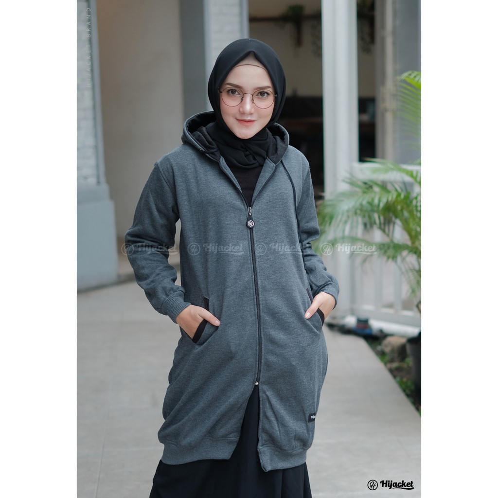 ⭐️GRATIS ONGKIR⭐️ HIJACKET BASIC Jaket Wanita Muslimah-8