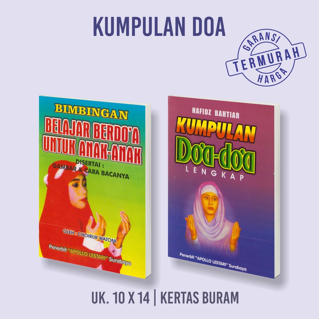 Buku Anak Belajar Berdoa Anak Dengan Gambar dan Kumpulan Doa Doa