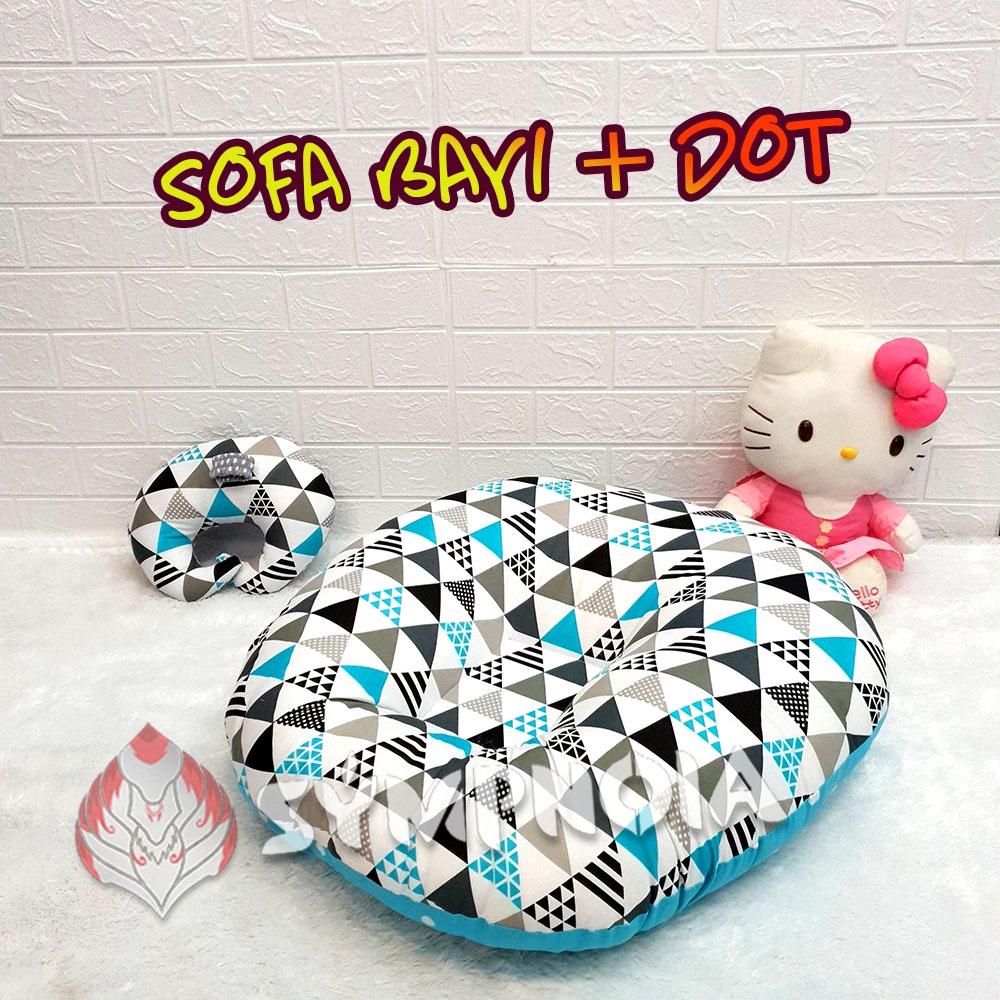 [NEW ARRIVAL} Sofa Bayi Multifungsi + Bantal dot