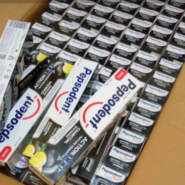 Pepsodent charcoal