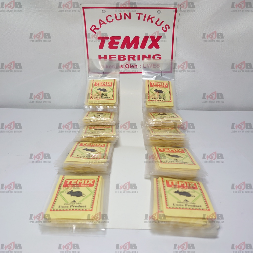 Racun Tikus Temix Uwes Pest Control Ampuh Mati Kering Grosir Murah