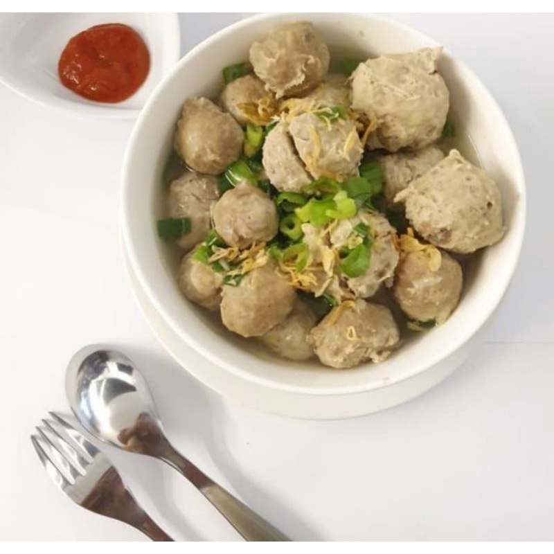 

KETO Bakso sapi urat Frozen isi 20 ( MADE BY ORDER - HY BISA VIA GOJEK)