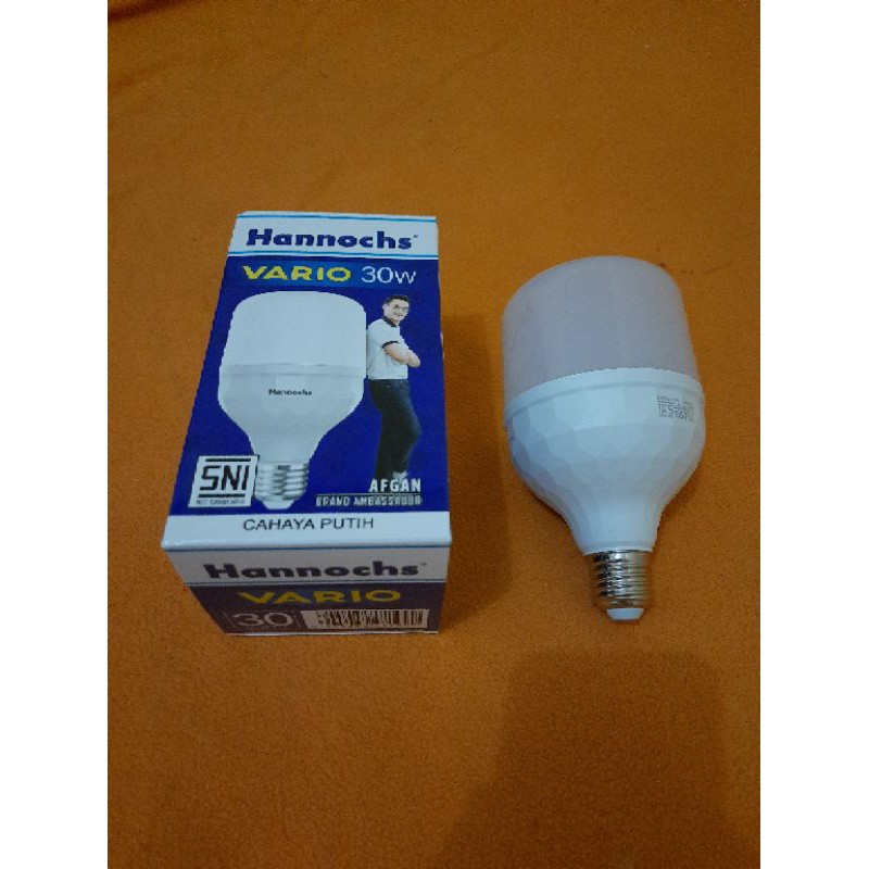 lampu led 30 watt hannochs bohlam LED 30 watt HANNOCHS VARIO lampu SNI