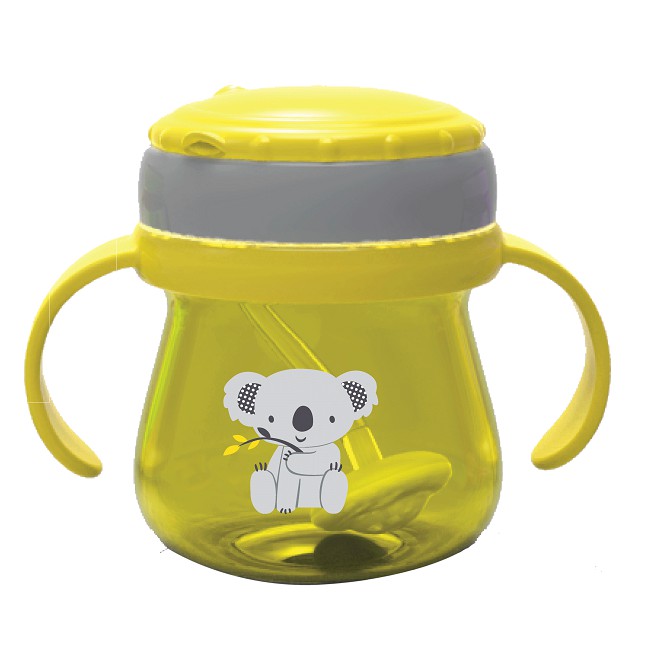 Baby Safe Training Cup with Weighted Straw 250ml Botol Minum Sedotan dengan Pemberat JP019