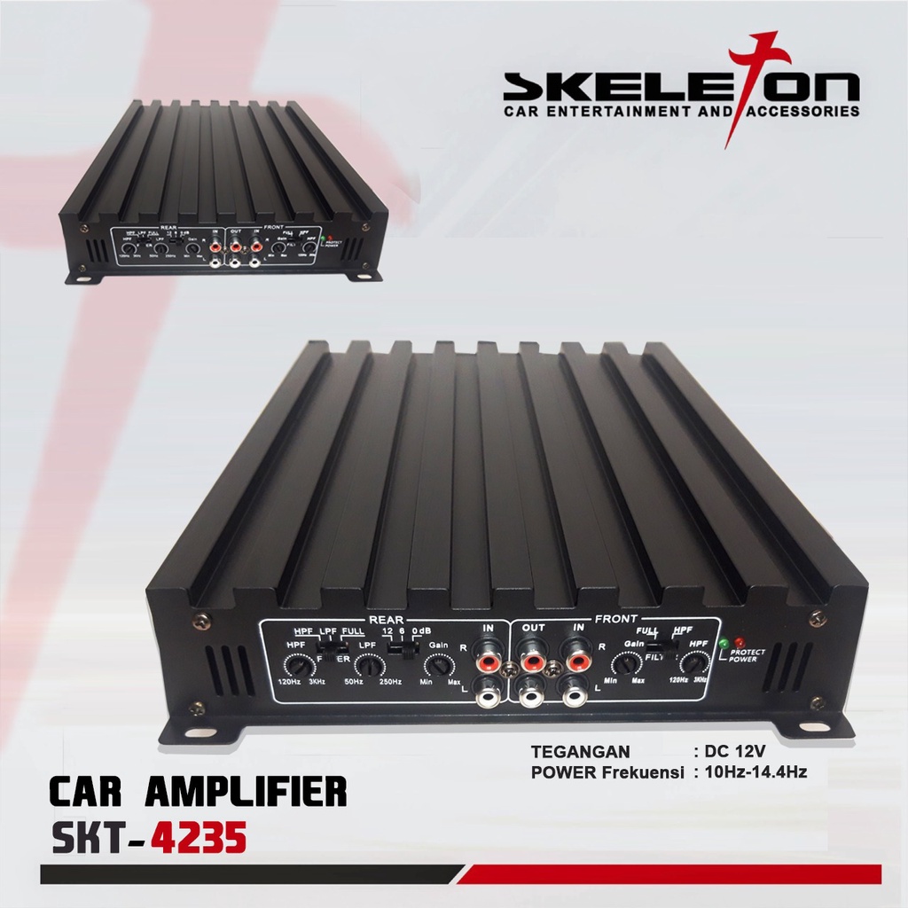 SKELETON Power / Amplifier 4 Channel SKT-4235