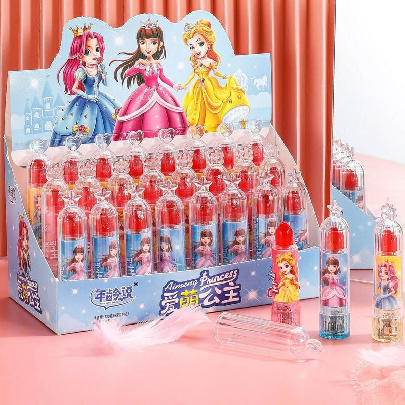 YS Permen Lipstik Princess Versi Baru bisa Nyala
