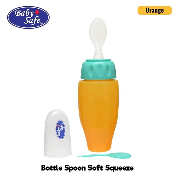 BABY SAFE BOTTLE SPOON SOFT SQUEEZE JP029