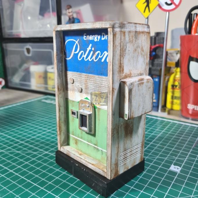 Jual Diorama Props Vending Machine Final Fantasy FF7 Terbaru