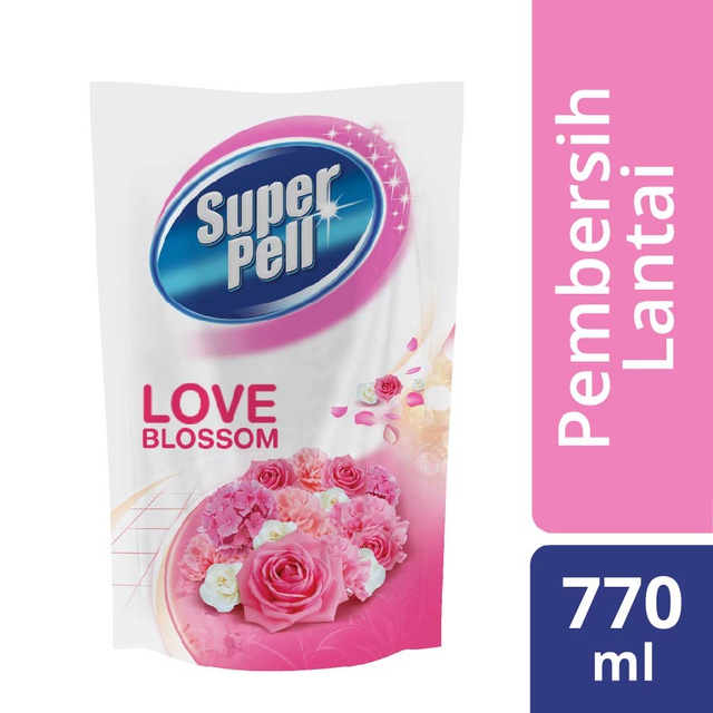 Superpell Pembersih Lantai - Superpell - Superpell Pembersih Lantai Refill 770Ml