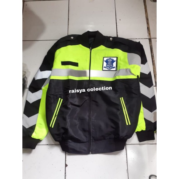 jaket parasit lalulintas terbaru/ jaket parasit lantas / jaket parasit terbaru polantas