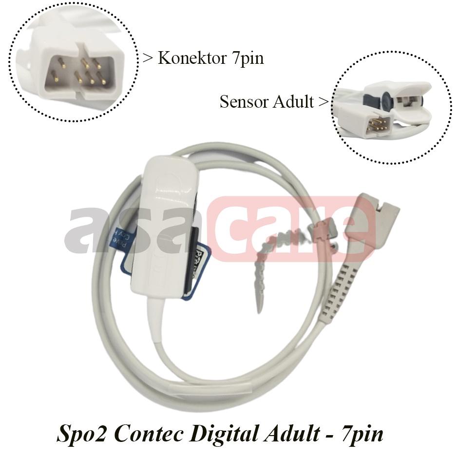 Spo2 Contec Digital Adult - Asacare