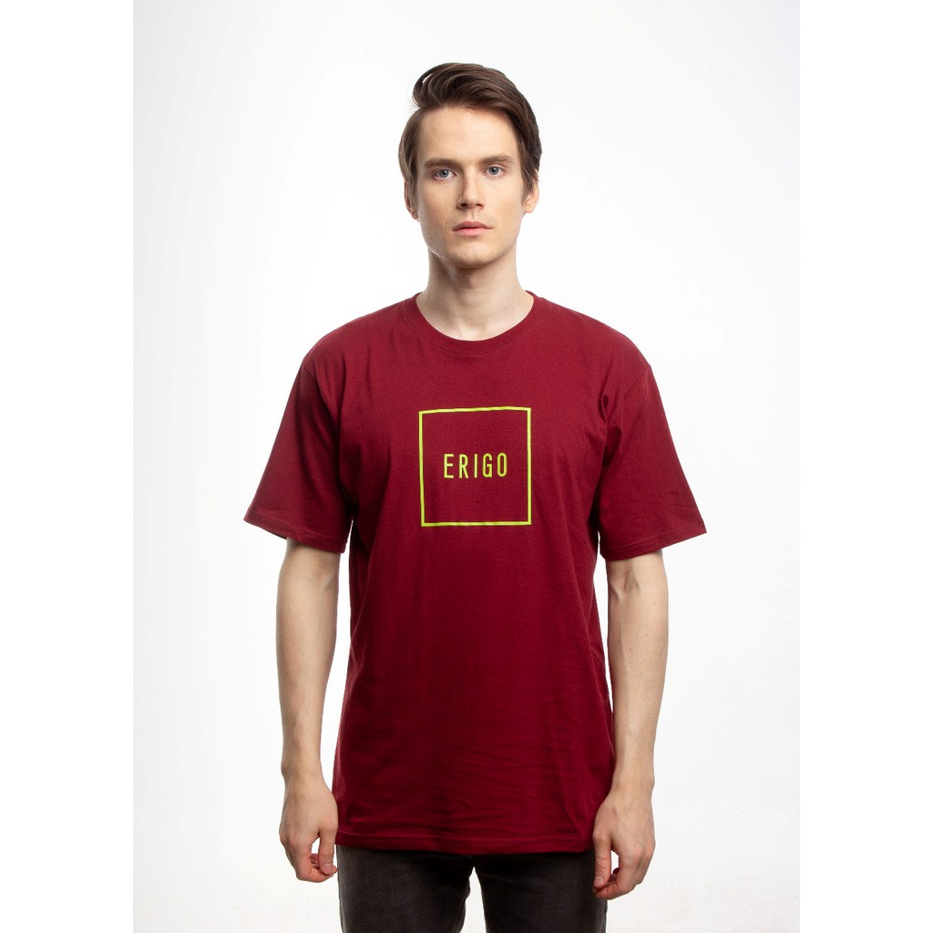 

Erigo T-Shirt Box Tosca Maroon