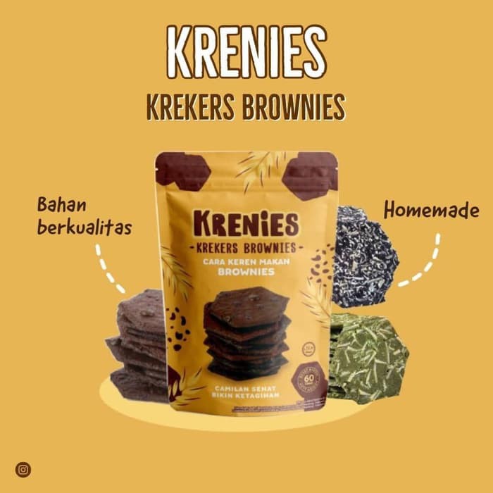 

KRENIES CEMILAN KREKERS BROWNIES