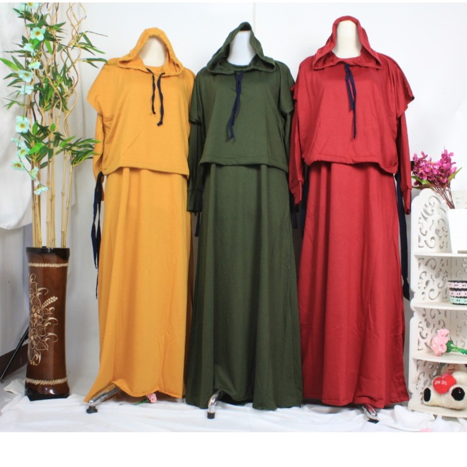 GAMIS KERUT HOODIE TERBARU