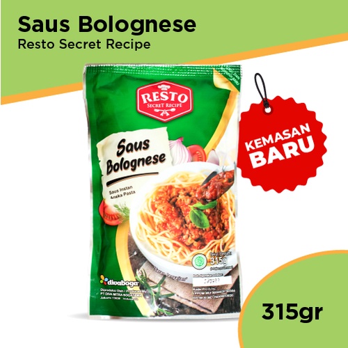 

RESTO Secret Recipe Saus Bolognese 315g