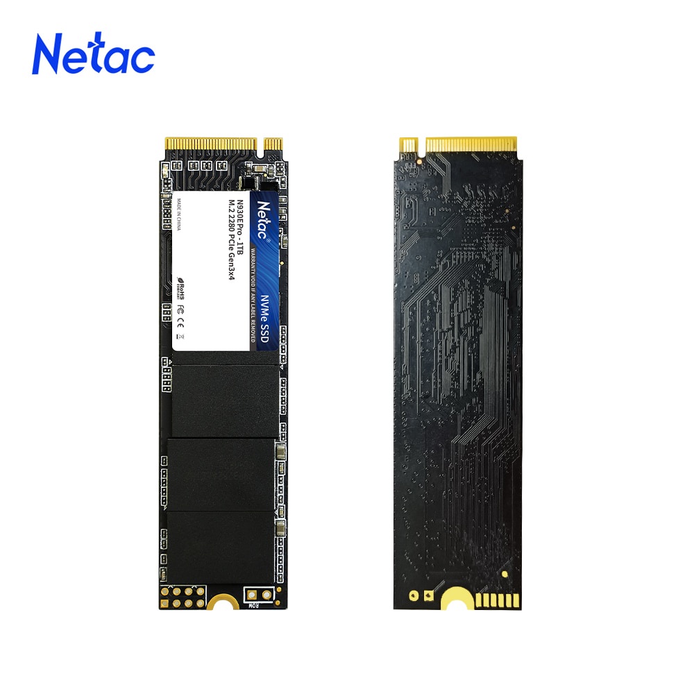 SSD Netac N930E PRO M.2 NVME 2280 Gen 3 x4 - 128GB, 256GB, 512GB