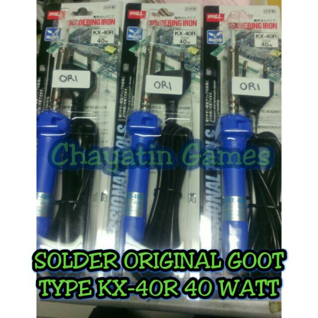 SOLDER GOOT ORIGINAL (Type KX-40R) 40 Watt