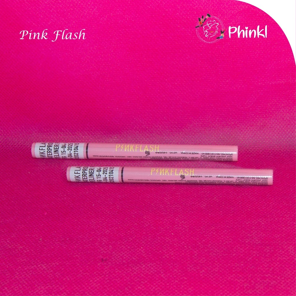 `ღ´ PHINKL `ღ´ Pinkflash eyeliner waterproof anti luntur mudah untuk diaplikasi