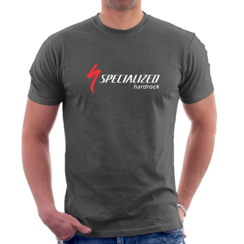 baju specialized pakaian sport pria cotton combed 30s