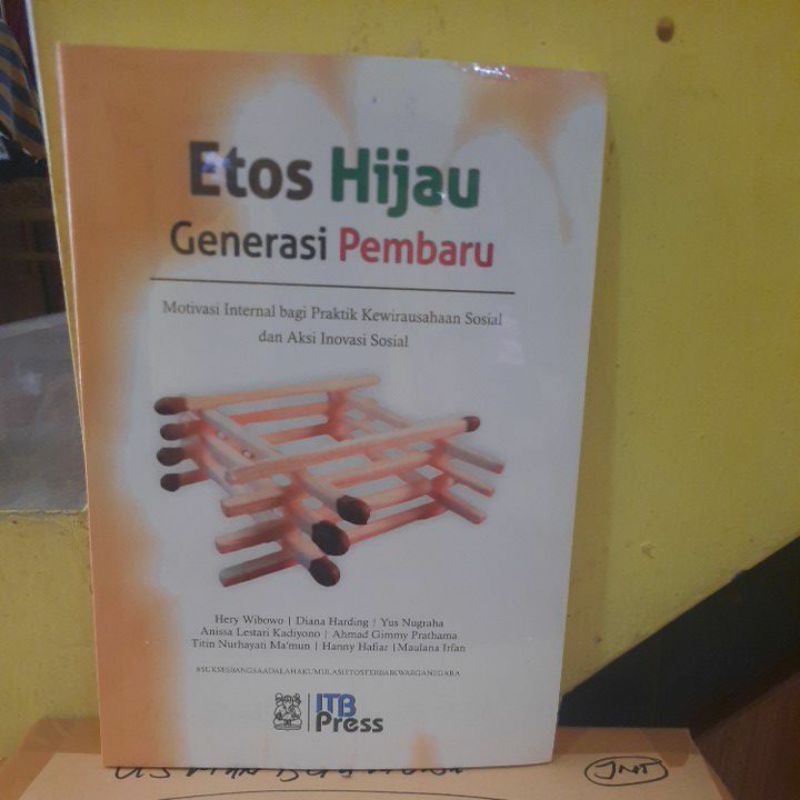 Etos hijau generasi pembaru.