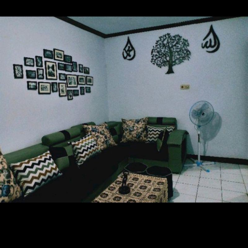 READY Wall decor kaligrafi allah muhammad, hiasan rumah