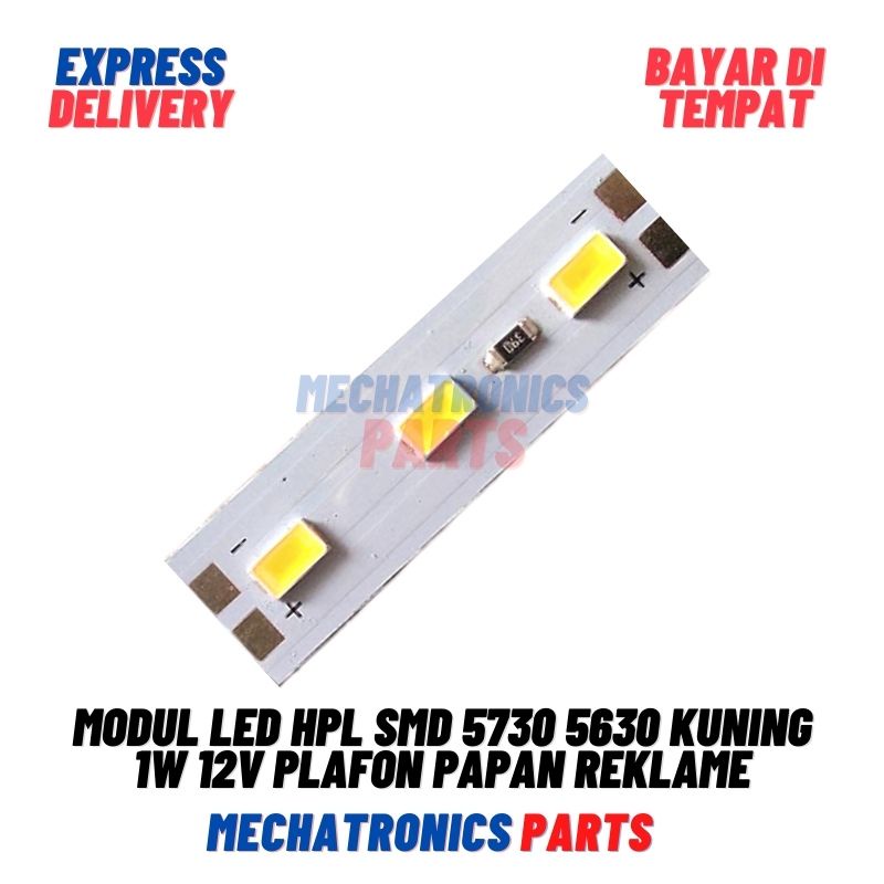 [DSP-9082] HPL 1 WATT MODUL SMD 5730 5630 12VOLT BLUE PLAFON PAPAN REKLAME YELLOW